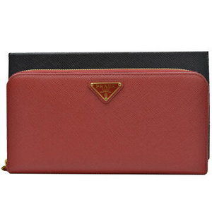 Prada Leather Bifold Wallet